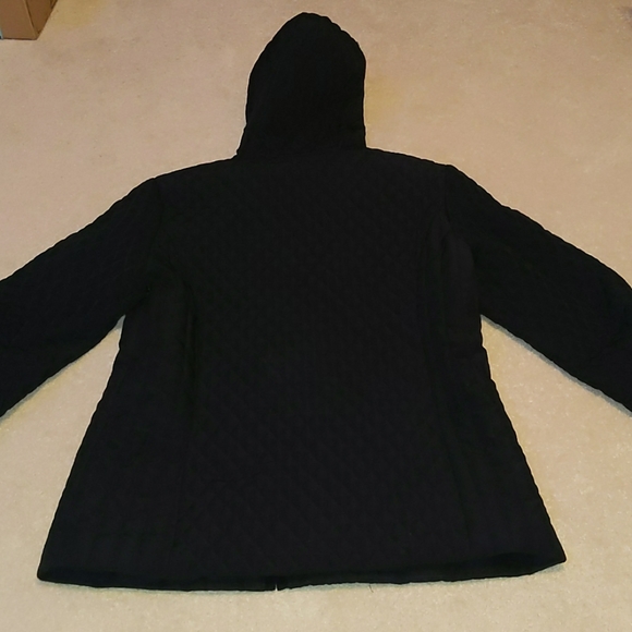 Braetan black winter hoodie coat - Picture 8 of 8